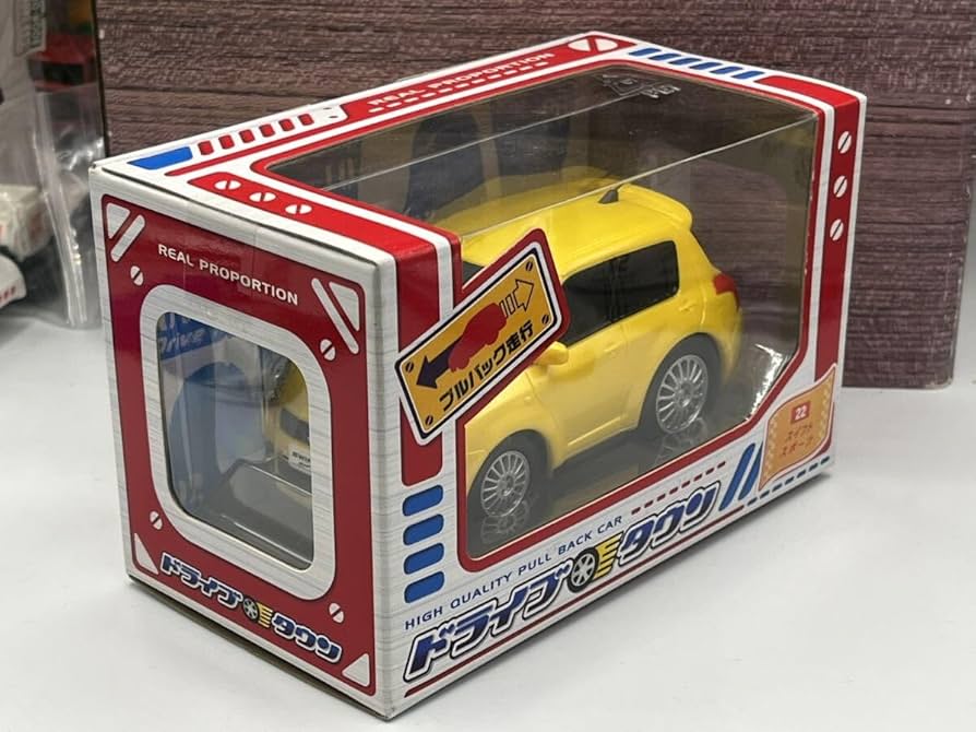 スズキ スイフトスポーツ 1/43 ミニカー　プルバックカー　イエロー Amazon.co.jp: プルバックカー SUZUKI スズキ スイフト スポーツ